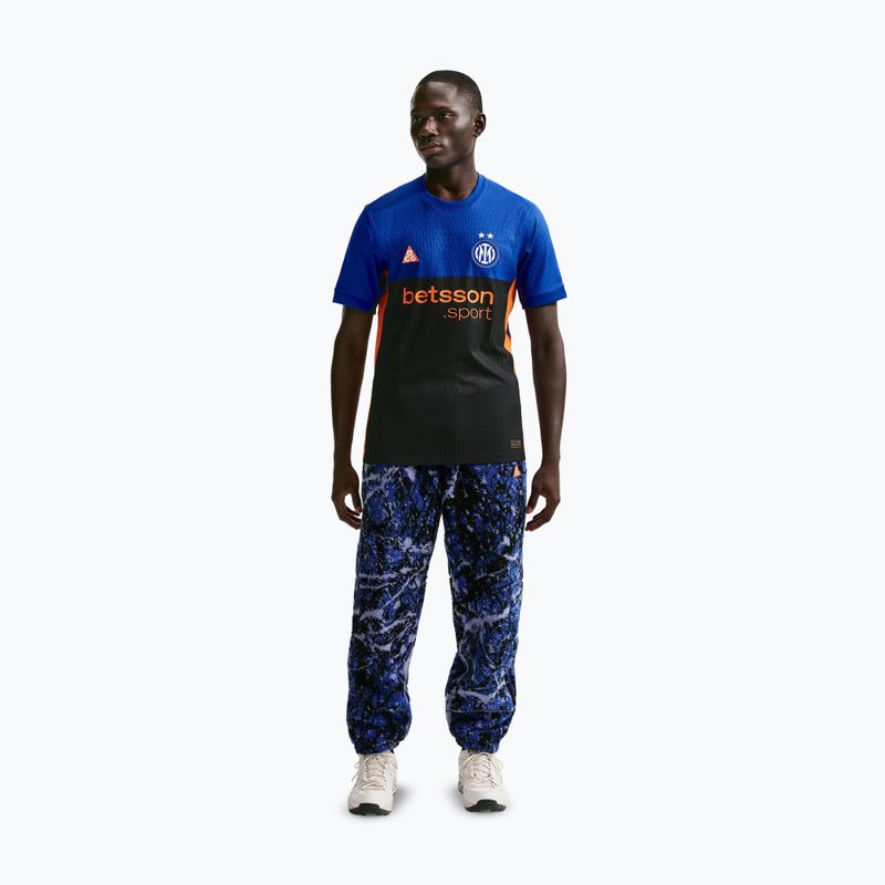 Vyriški futbolo marškinėliai Nike Inter Milan Match SE hyper blue/black/safety orange 2