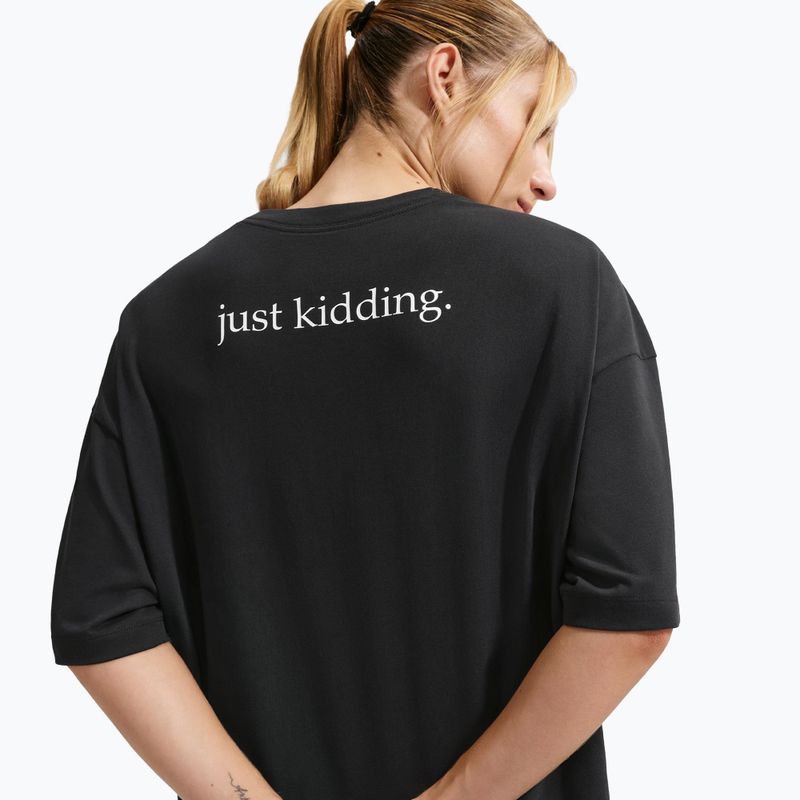 Moteriški marškinėliai Nike Dri-Fit black/white/white 6