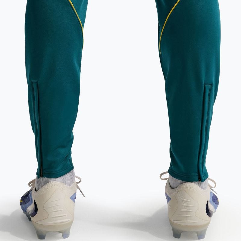 Vyriškos futbolo kelnės Nike Brazil Strike geode teal/light mint/midwest gold 7