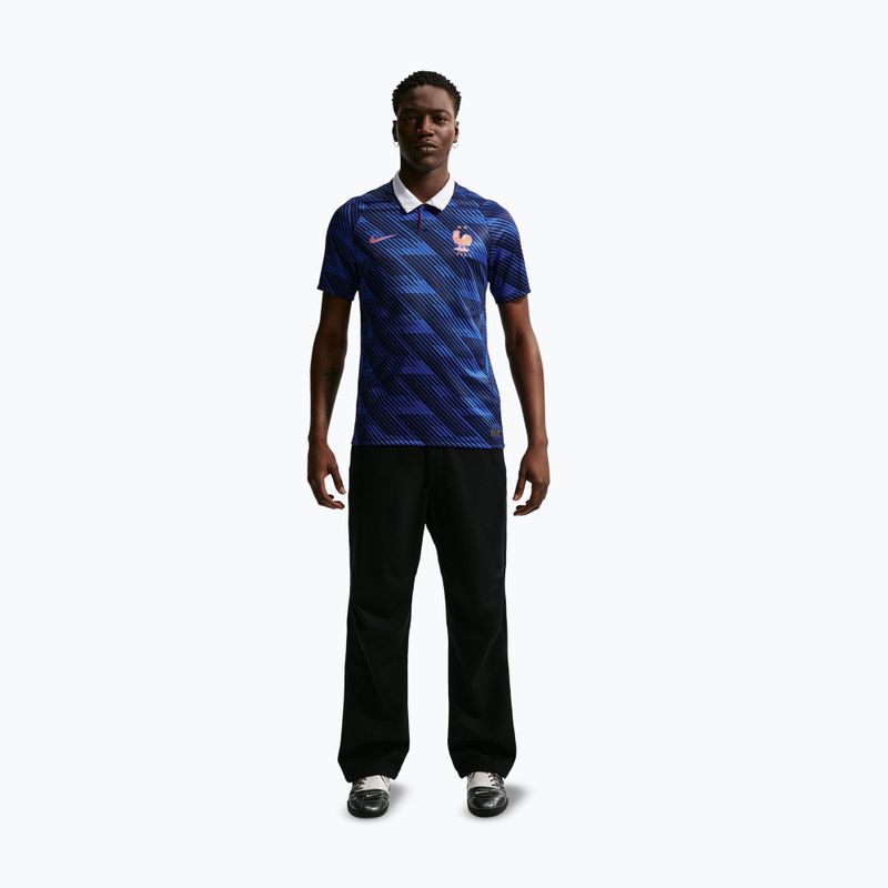 Vyriški futbolo marškinėliai Nike FFF 2026 Stadium Home game royal/metallic copper 2