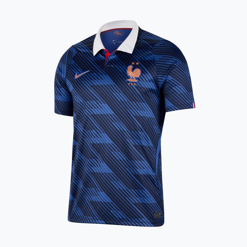 Vyriški futbolo marškinėliai Nike FFF 2026 Stadium Home game royal/metallic copper 7