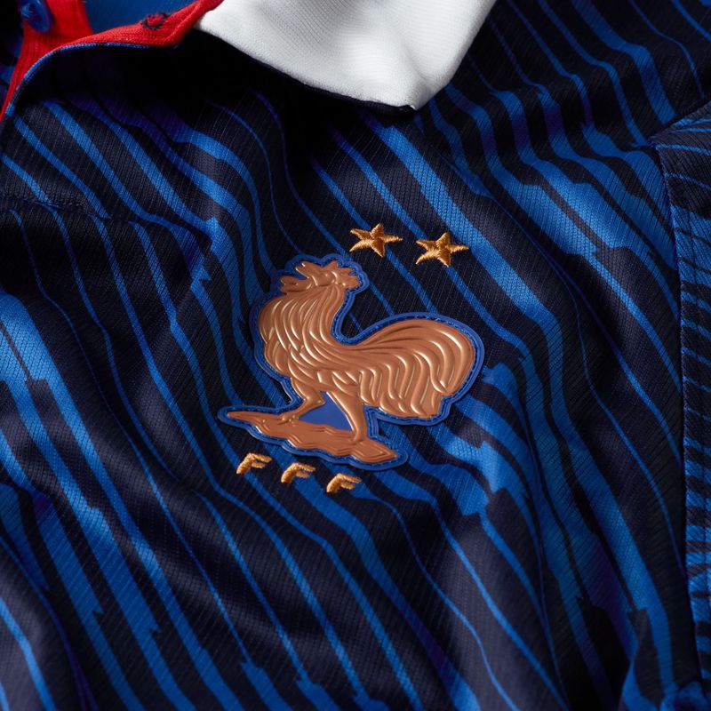 Vyriški futbolo marškinėliai Nike FFF 2026 Stadium Home game royal/metallic copper 9
