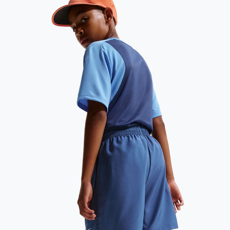 Vaikiški treniruočių šortai Nike Dri-Fit Multi mystic navy/white 5