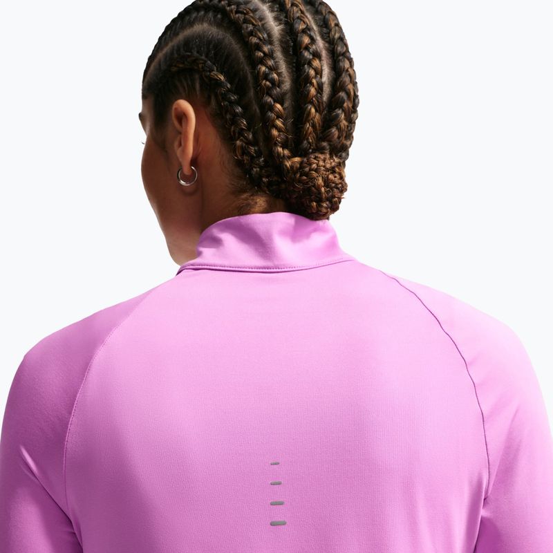 Moteriškas bėgimo džemperis Nike Swift Dri-FIT UV 1/4-Zip light magenta 6