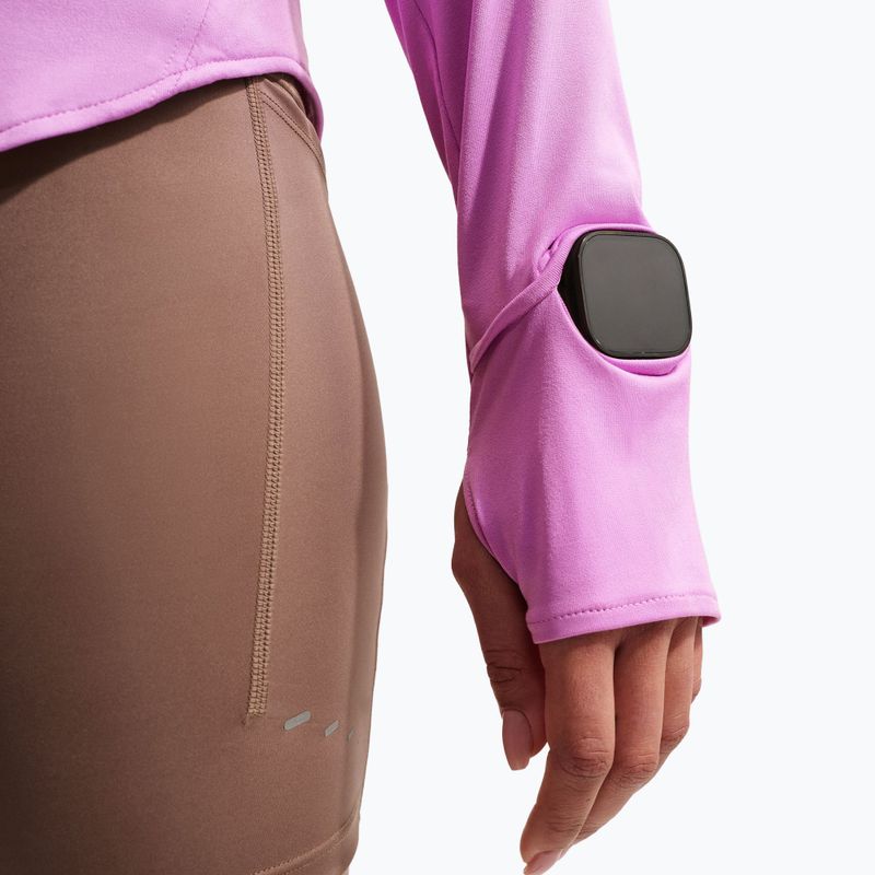 Moteriškas bėgimo džemperis Nike Swift Dri-FIT UV 1/4-Zip light magenta 7