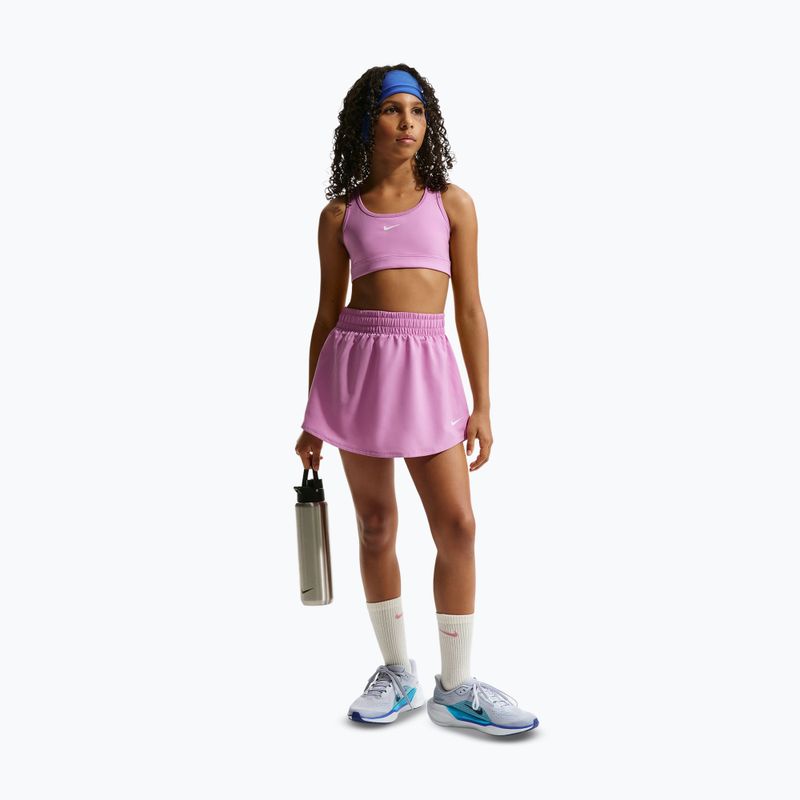 Vaikiška sportinė liemenėlė Nike Swoosh light magenta/white 2