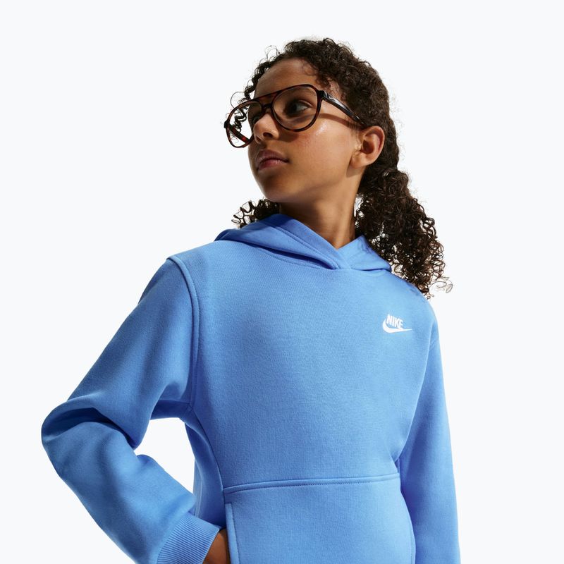 Vaikiškas džemperis Nike Sportswear Club Fleece university blue/white 6