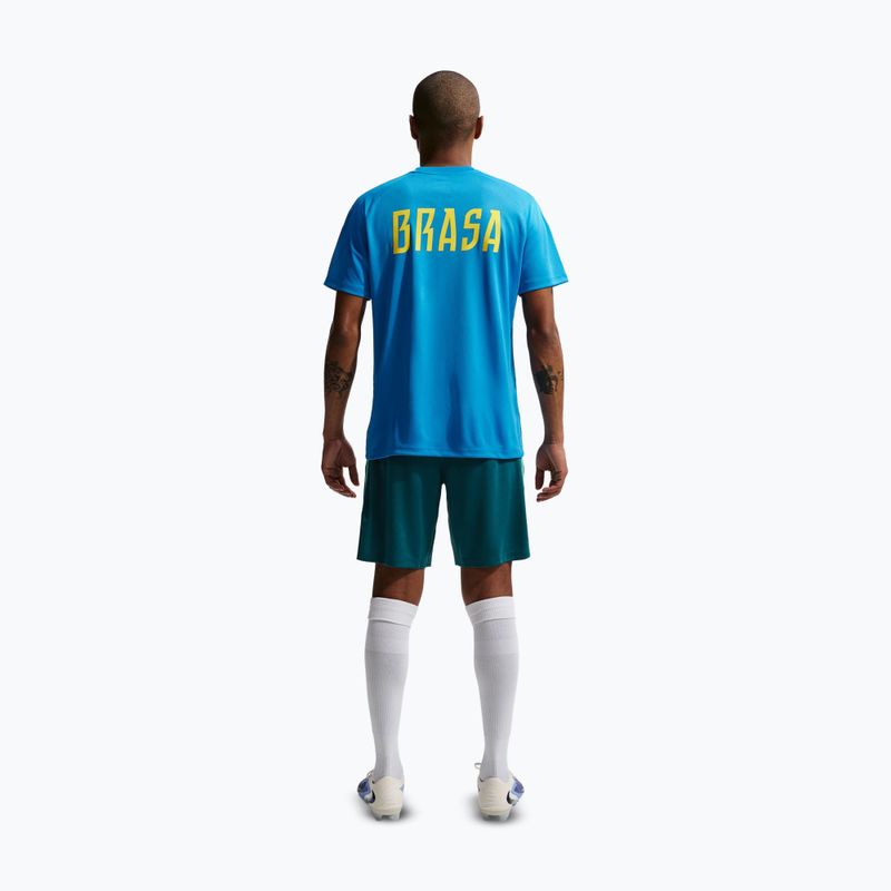 Vyriški futbolo šortai Nike Brazil Strike geode teal/light mint/midwest gold 3