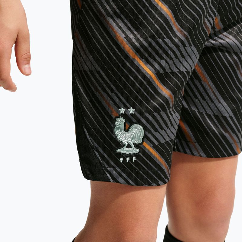 Vaikiški vartininko šortai Nike FFF 2026/27 Stadium Goalkeeper black/medium ash/monarch/igloo 5