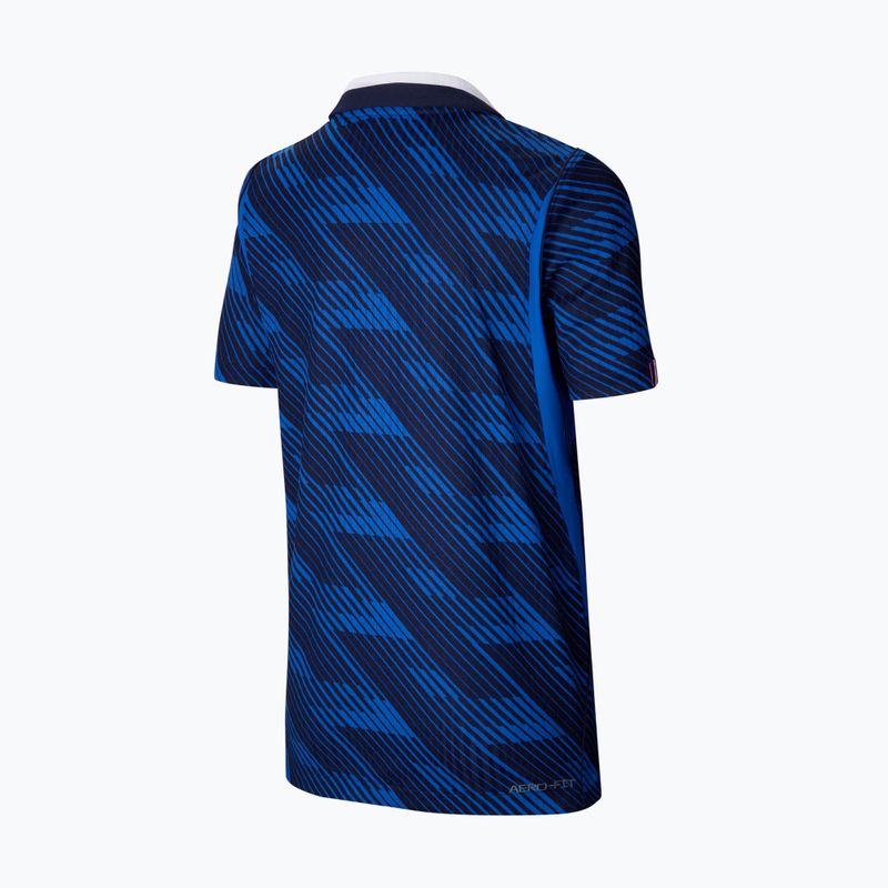 Vaikiški futbolo marškinėliai Nike FFF 2026/27 Match Home game royal/metallic copper 2