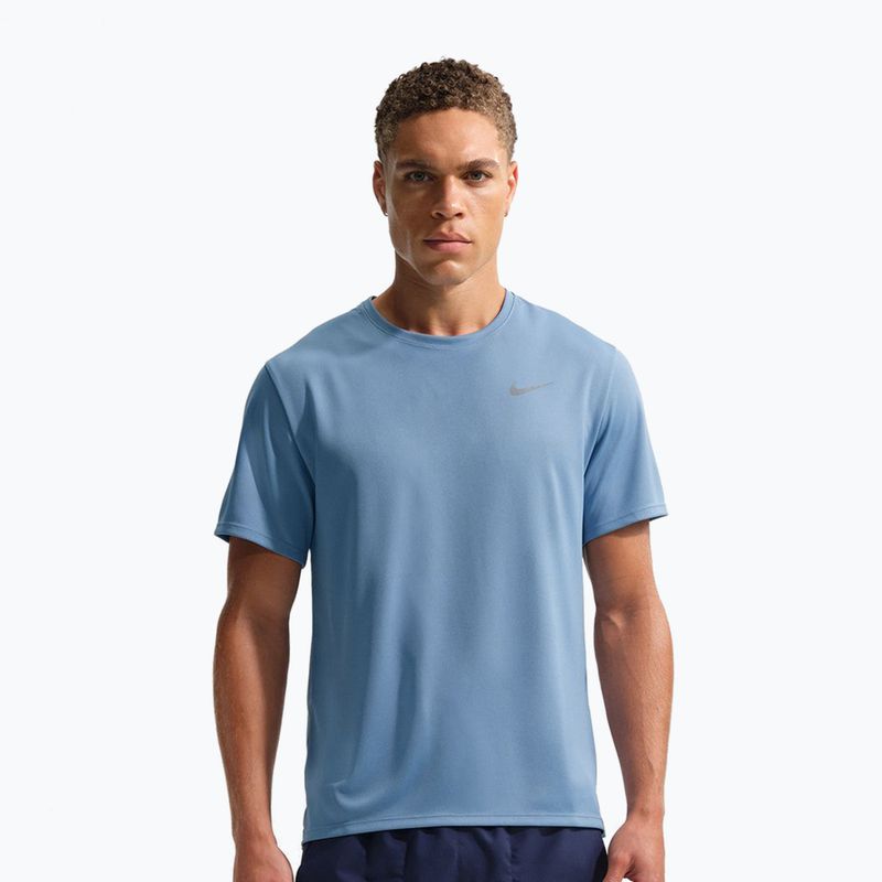 Vyriški bėgimo marškinėliai Nike Miler Dri-Fit UV work blue