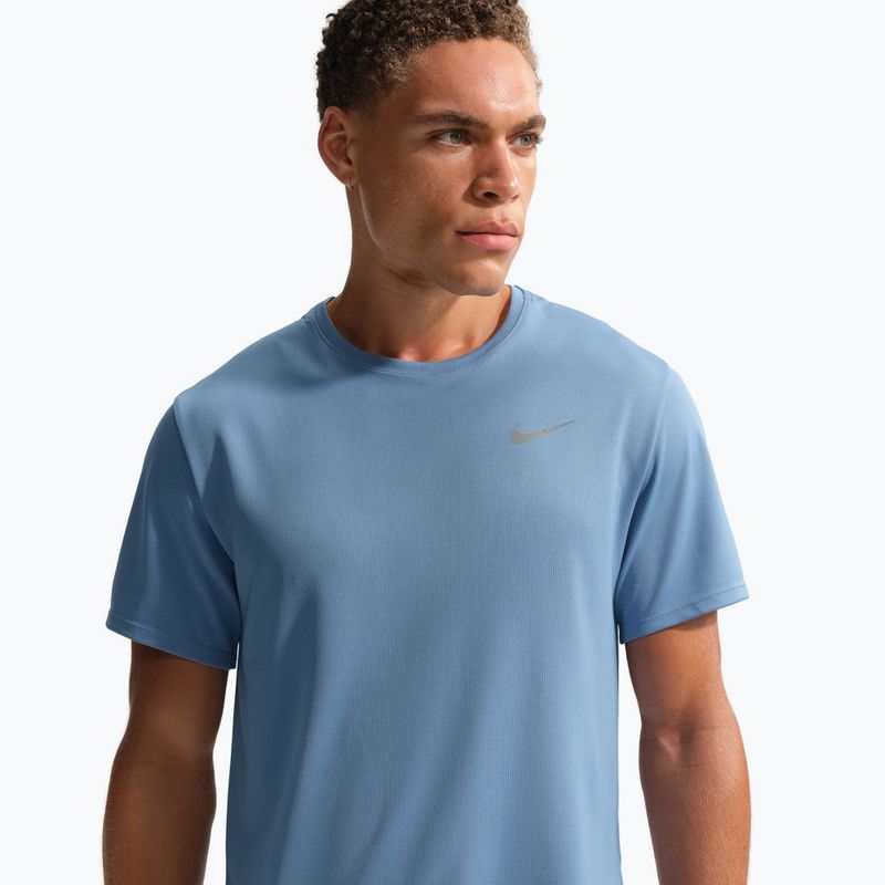 Vyriški bėgimo marškinėliai Nike Miler Dri-Fit UV work blue 4