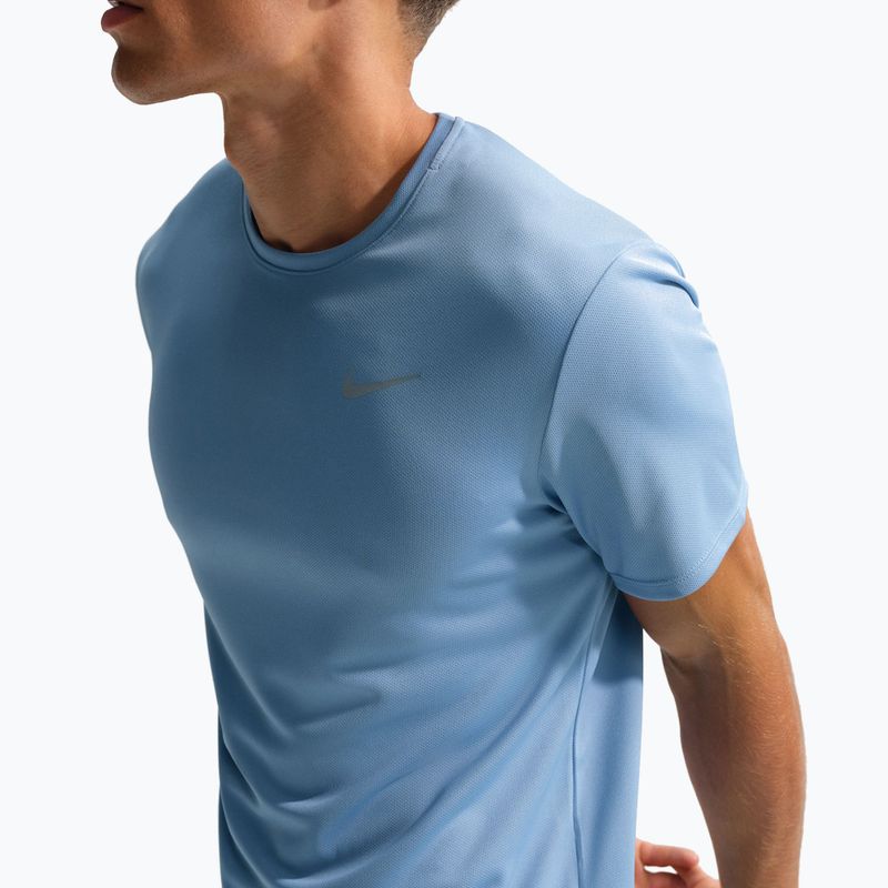 Vyriški bėgimo marškinėliai Nike Miler Dri-Fit UV work blue 5