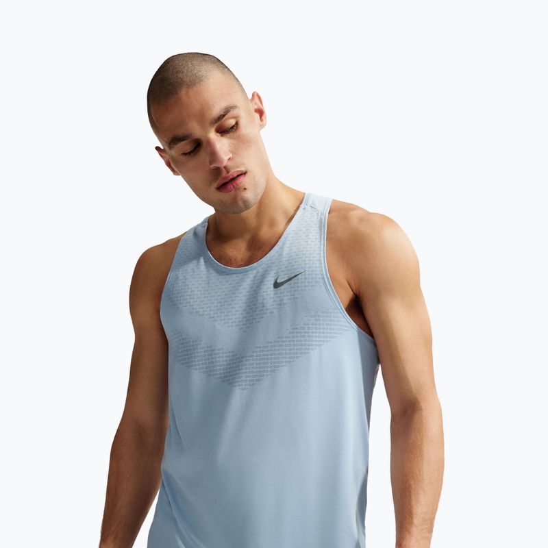 Vyriški bėgimo marškinėliai Nike Stride Dri-Fit ADV light armory blue 4