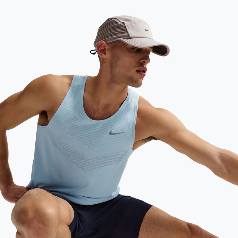 Vyriški bėgimo marškinėliai Nike Stride Dri-Fit ADV light armory blue 6