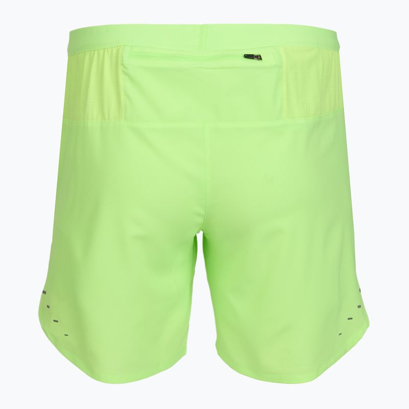 Vyriški bėgimo šortai Nike Stride Dri-Fit 2in1 7" lime blast 7