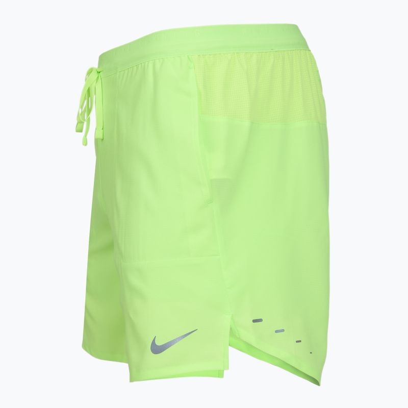 Vyriški bėgimo šortai Nike Stride Dri-Fit 2in1 7" lime blast 8