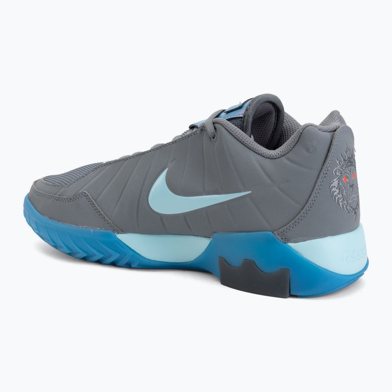 Vyriški krepšinio batai Nike LeBron Witness 9 cool grey/glacier ice/aurora blue 3