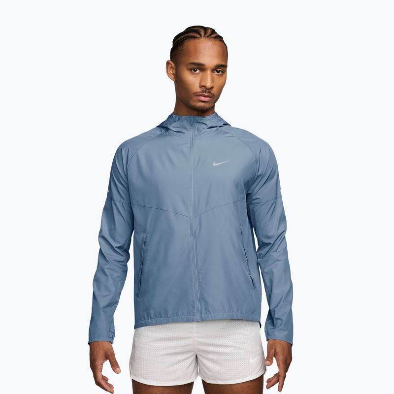 Vyriška bėgimo striukė Nike Repel Miler work blue/work blue