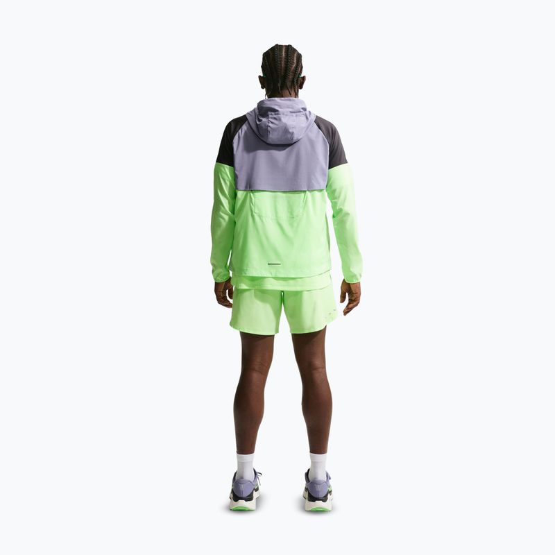 Vyriški bėgimo šortai Nike Stride Dri-Fit 2in1 7" lime blast 2