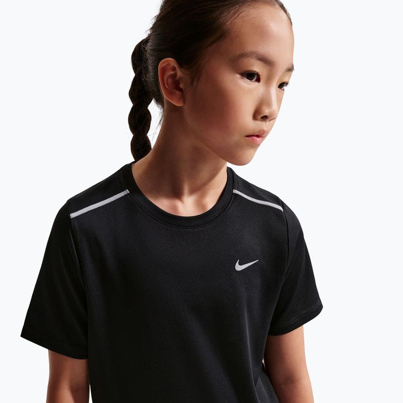 Vaikiški marškinėliai Nike Miler Black 4