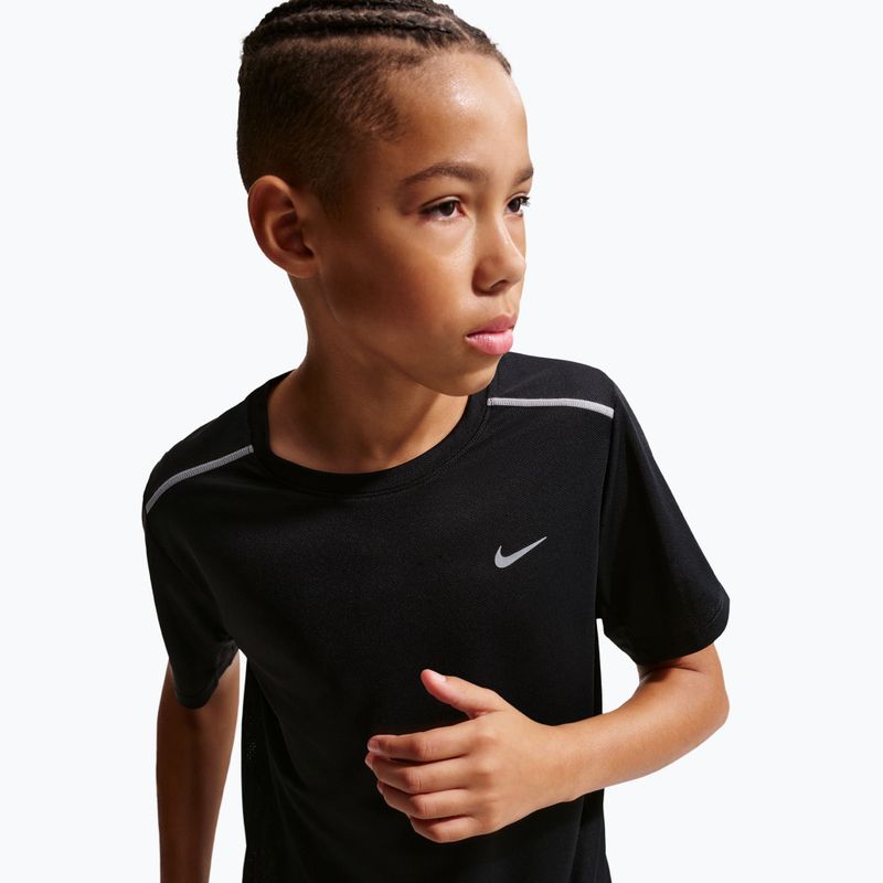Vaikiški marškinėliai Nike Miler Black 5