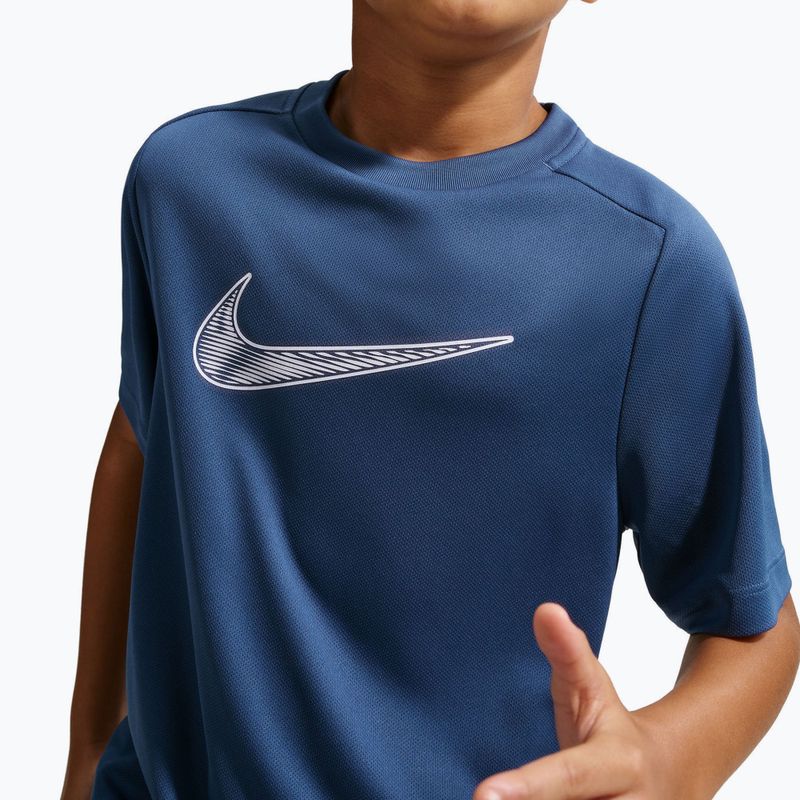 Vaikiški marškinėliai Nike Multi Dri-Fit mystic navy/white 5