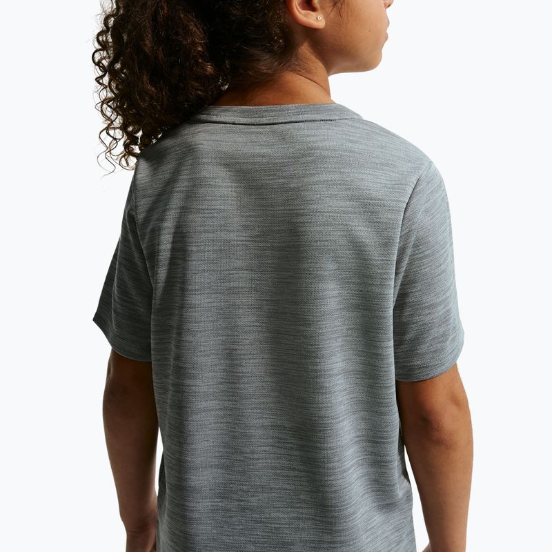 Vaikiški marškinėliai Nike Miler smoke grey/heather 8