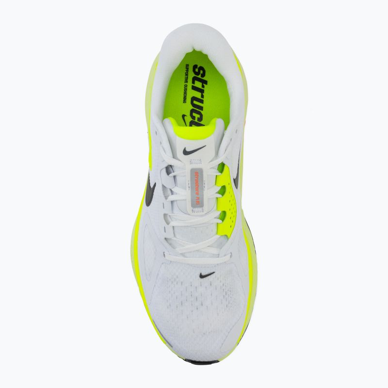 Vyriški bėgimo batai Nike Structure Plus white/pure platinum/volt/black 5