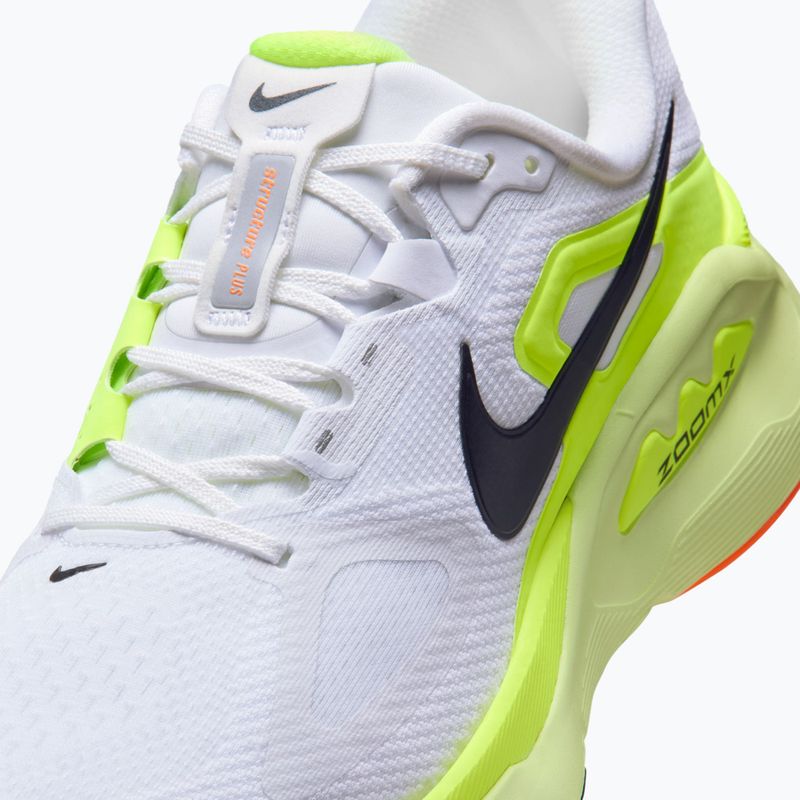 Vyriški bėgimo batai Nike Structure Plus white/pure platinum/volt/black 8