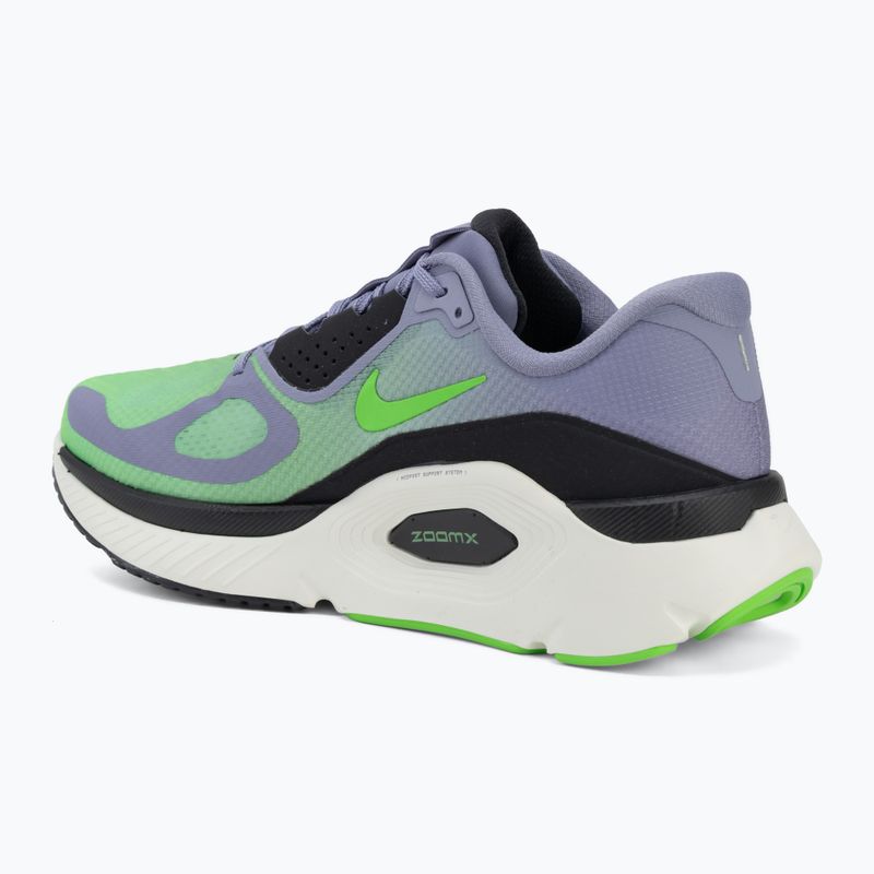 Vyriški bėgimo batai Nike Structure Plus iron purple/off black-sail/voltage green 3