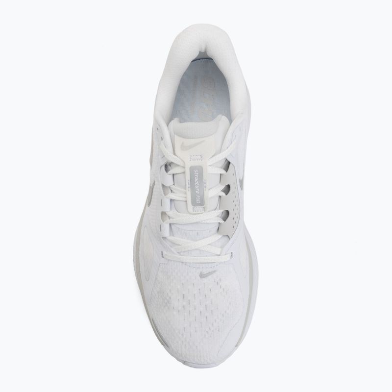 Moteriški bėgimo batai Nike Structure Plus white/photon dust/metallic silver 5