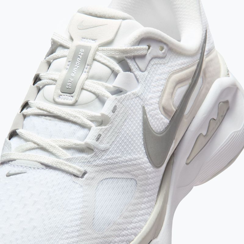 Moteriški bėgimo batai Nike Structure Plus white/photon dust/metallic silver 4