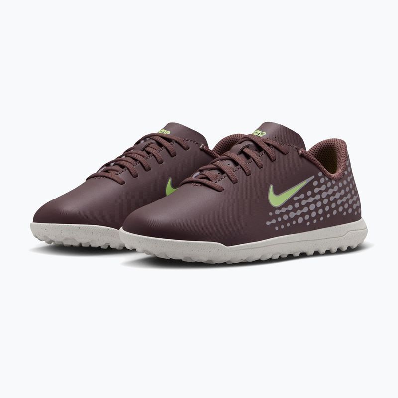 Vaikiški futbolo bateliai Nike Vapor 16 Club Kylian Mbappe Jr TF plum eclipse/metallic silver 3