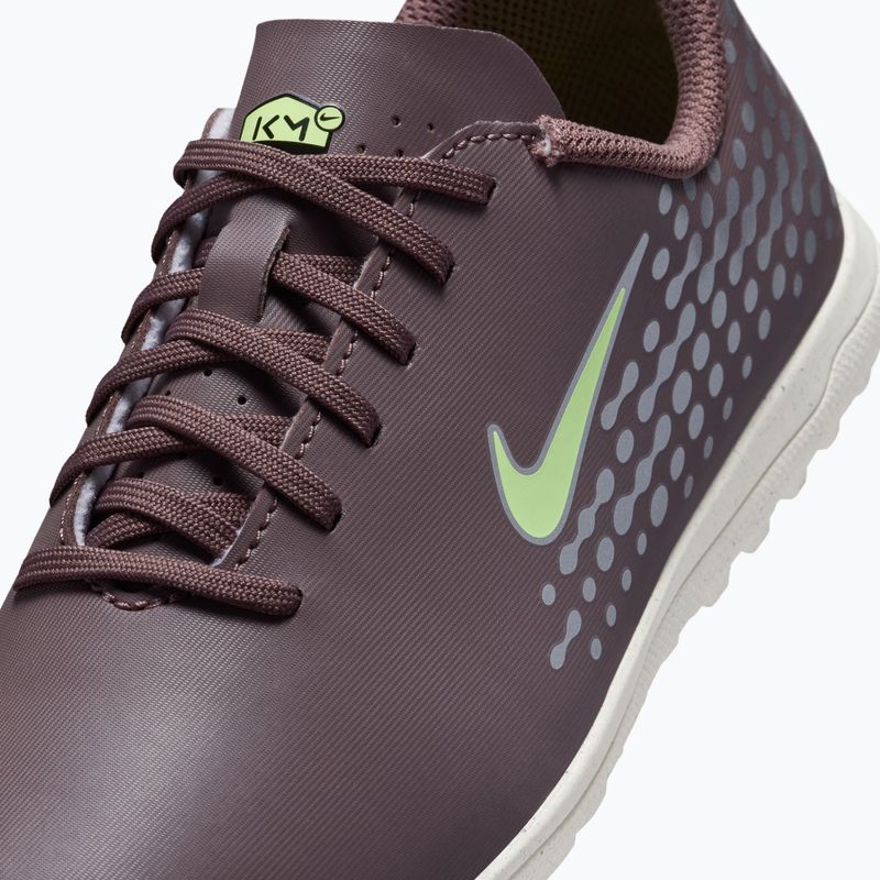 Vaikiški futbolo bateliai Nike Vapor 16 Club Kylian Mbappe Jr TF plum eclipse/metallic silver 5