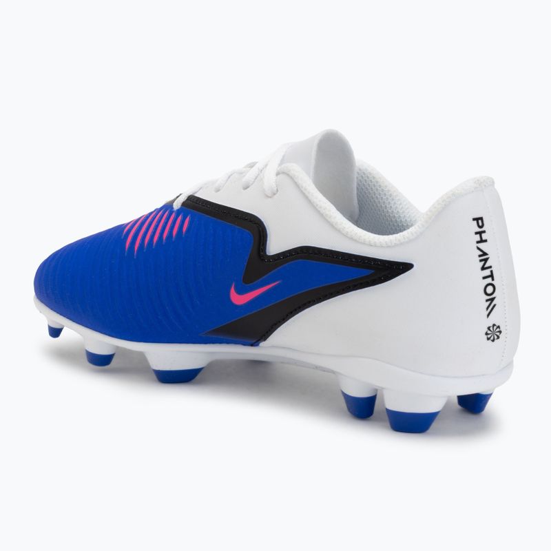 Vaikiški futbolo bateliai Nike Phantom 6 Low Club MG racer blue/white/pink blast 3
