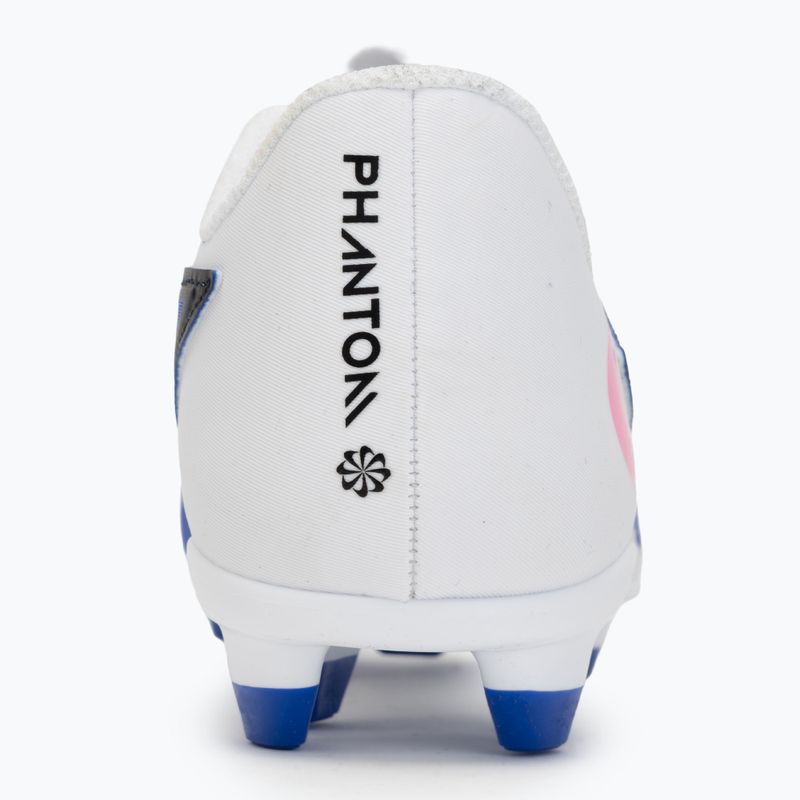 Vaikiški futbolo bateliai Nike Phantom 6 Low Club MG racer blue/white/pink blast 6