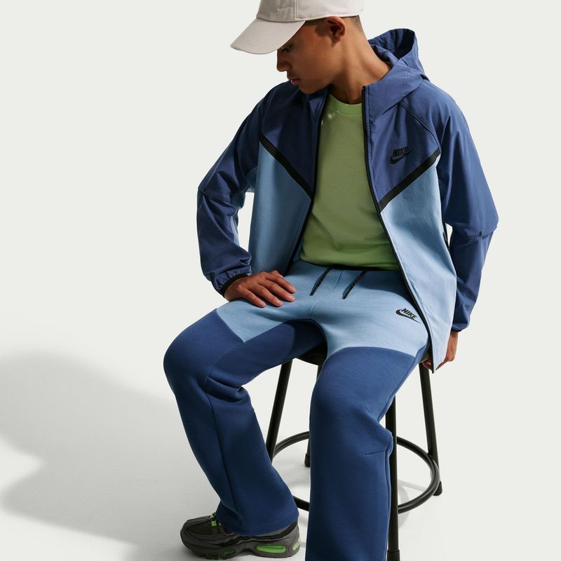 Vaikiškos kelnės Nike Sportswear Tech Fleece mystic navy/work blue/black/black 6