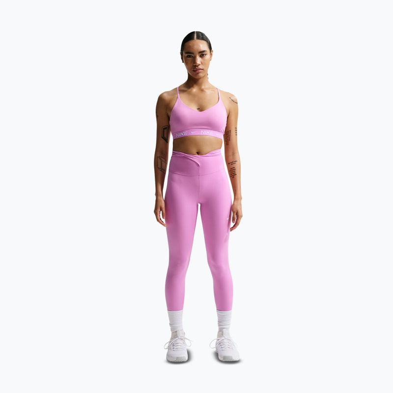 Treniruoklių liemenėlė Nike Dri-Fit Indy Light Support light magenta/light magenta/white 2