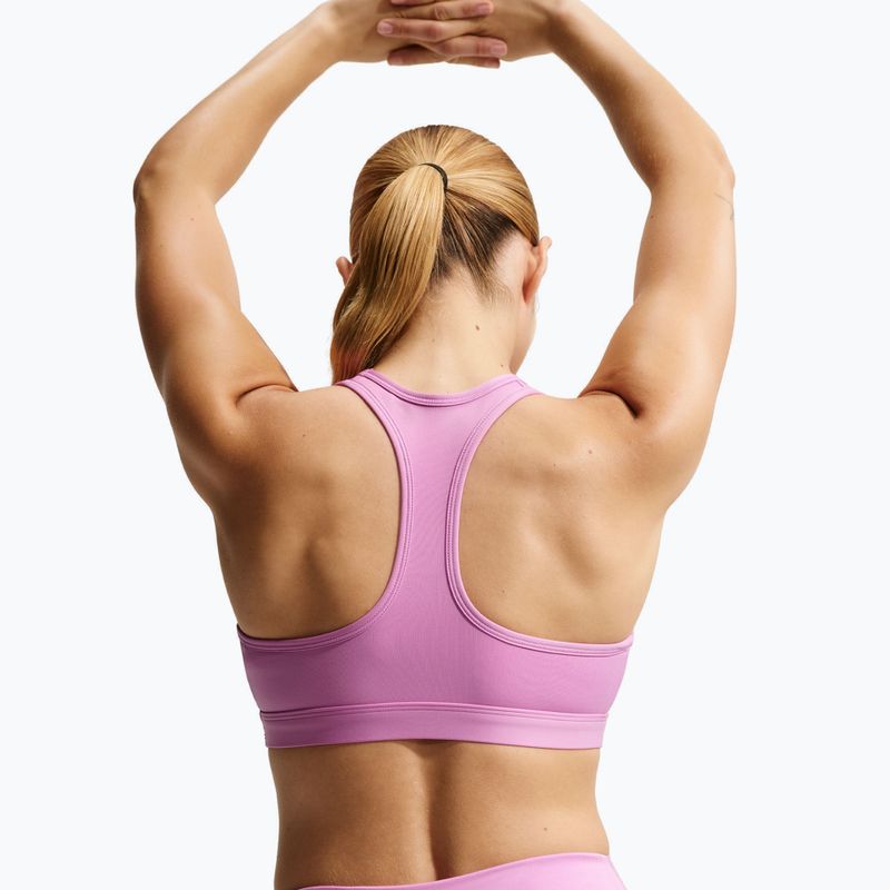 Sportinė liemenėlė Nike Swoosh Medium Support light magenta/white 3