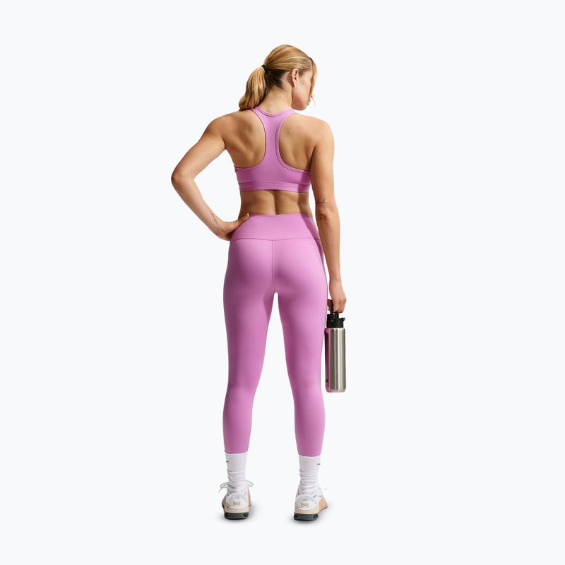 Sportinė liemenėlė Nike Swoosh Medium Support light magenta/white 4