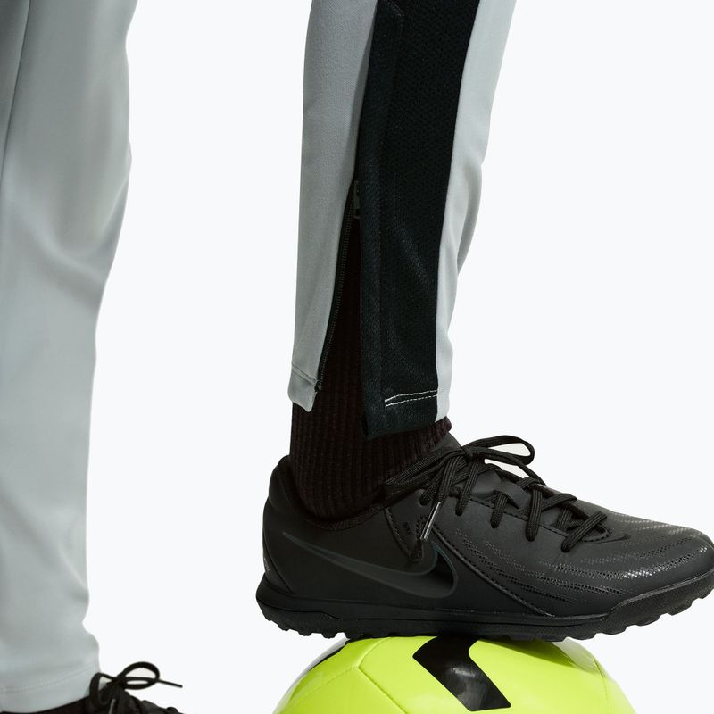 Vaikiškos kelnės Nike Academy Dri-Fit Jr Light Smoke Grey/White/Black/Metallic Gold 7