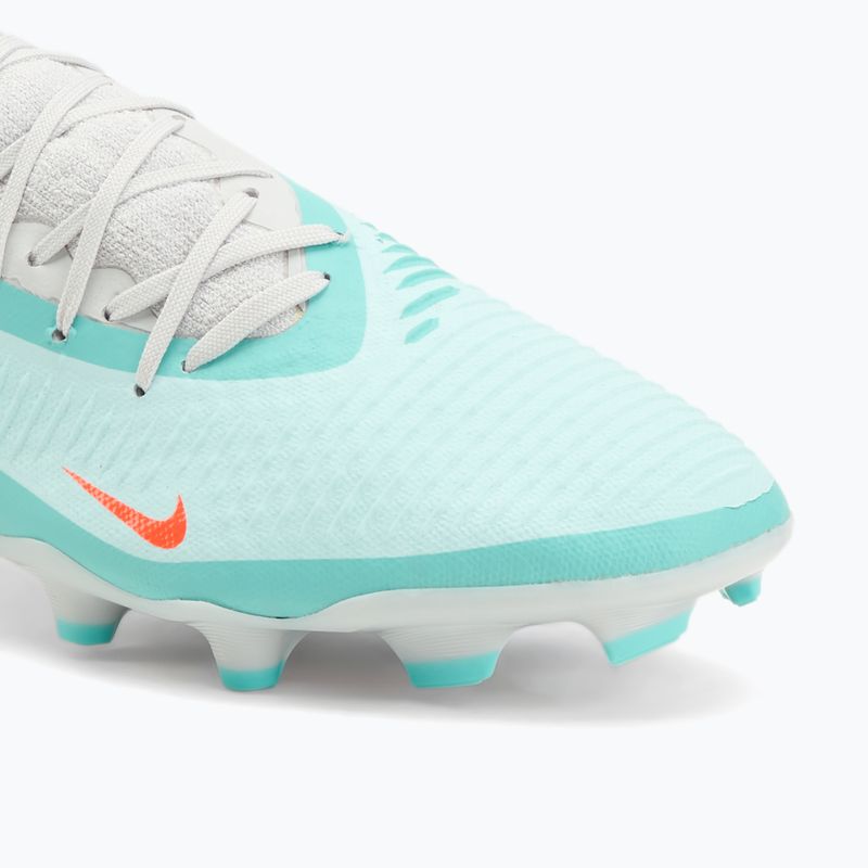 Vyriški futbolo bateliai Nike United Phantom 6 High Academy FG/MG pistachio frost/hyper orange 7