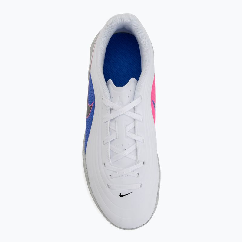 Vaikiški futbolo bateliai Nike Tiempo Maestro Club Jr IC white/racer blue/pink blast/black 5