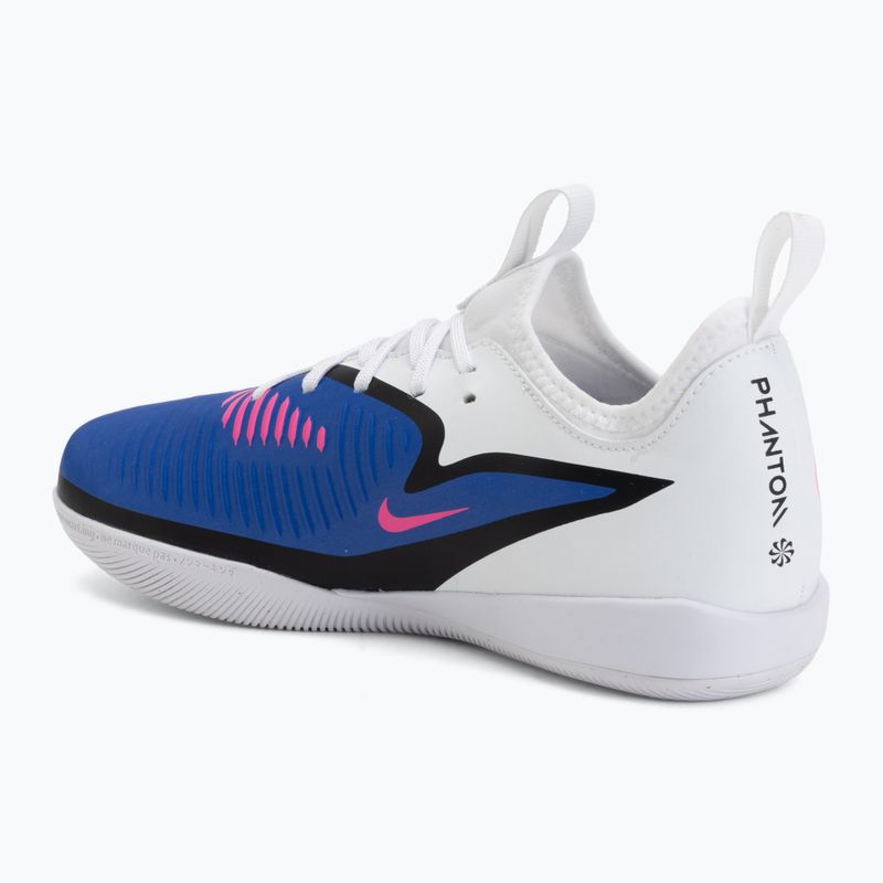 Vaikiški futbolo bateliai Nike Jr. Phantom 6 Low Academy IN racer blue/white/pink blast 3