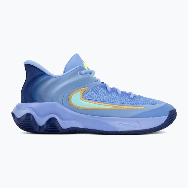 Vyriški krepšinio batai Nike Giannis Immortality 4 royal pulse/deep royal/volt/hyper turquoise 2