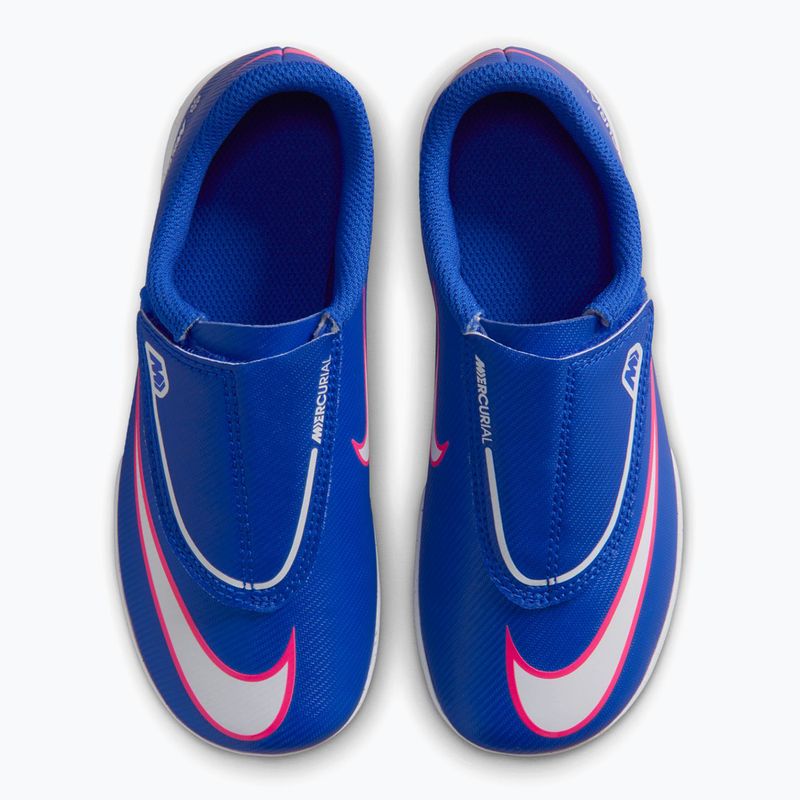 Vaikiški futbolo bateliai Nike Mercurial Vapor 16 Club TF racer blue/white 8
