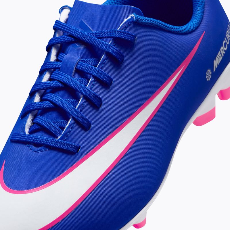 Vaikiški futbolo bateliai Nike Mercurial Vapor 16 Club FG/MG racer blue/white 7