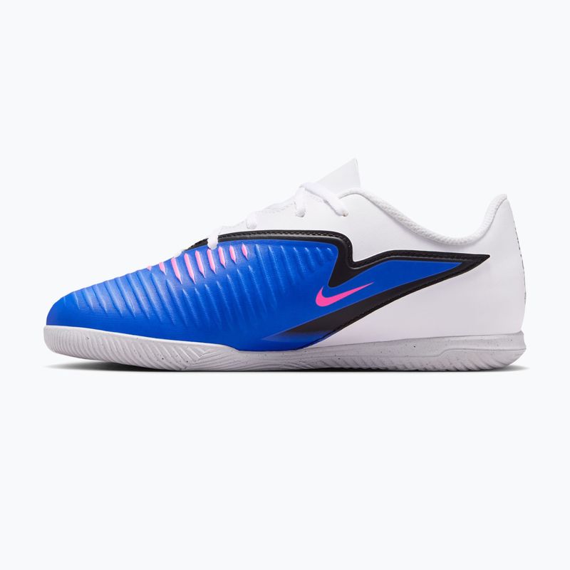 Vaikiški futbolo bateliai Nike Jr. Phantom 6 Low Club IN racer blue/white/pink blast 8
