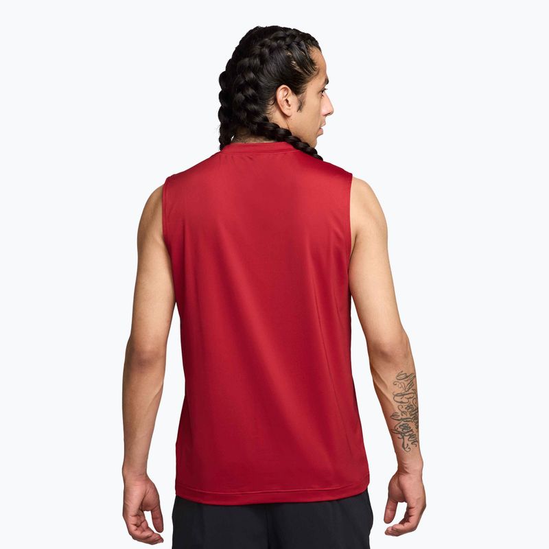 Koszulka koszykarska męska  Nike Jordan Sport Essential gym red 2
